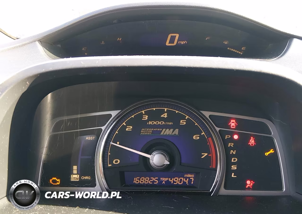 2006 Honda Civic Hybrid VIN:JHMFA36256S000539 - 7