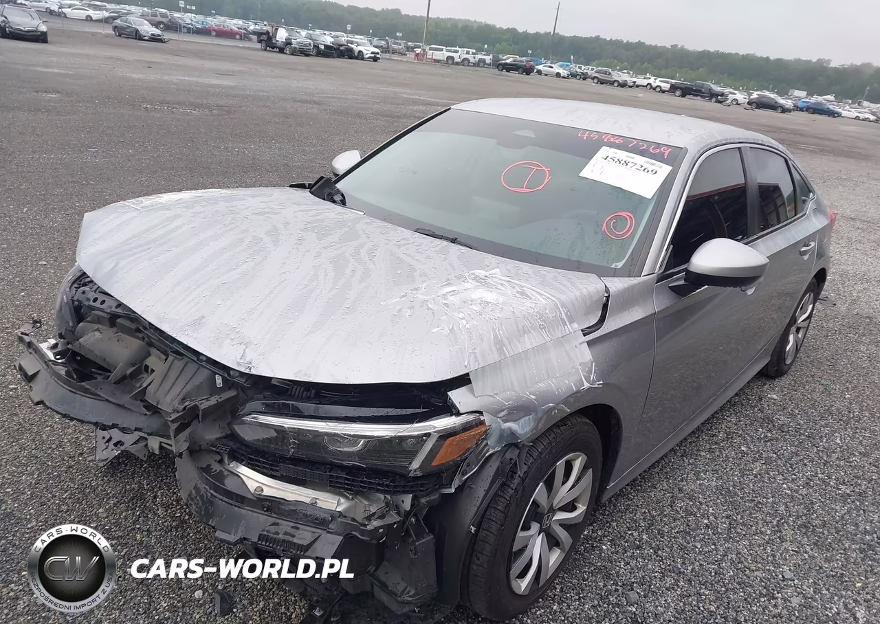 2023 Honda Civic Lx VIN:2HGFE2F20PH539130 - 2