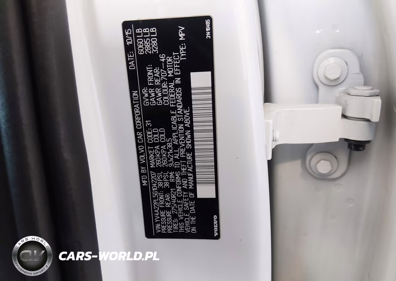 2016 Volvo Xc90 T6 Inscription VIN:YV4A22PL5G1042207 - 9