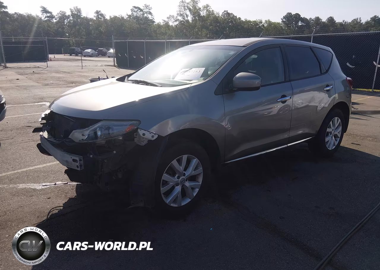 2012 Nissan Murano S VIN:JN8AZ1MW3CW202531 - 2