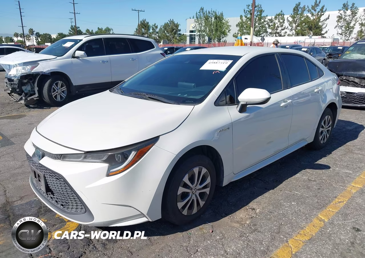 2021 Toyota Corolla Hybrid Le VIN:JTDEAMDE1MJ029216 - 2