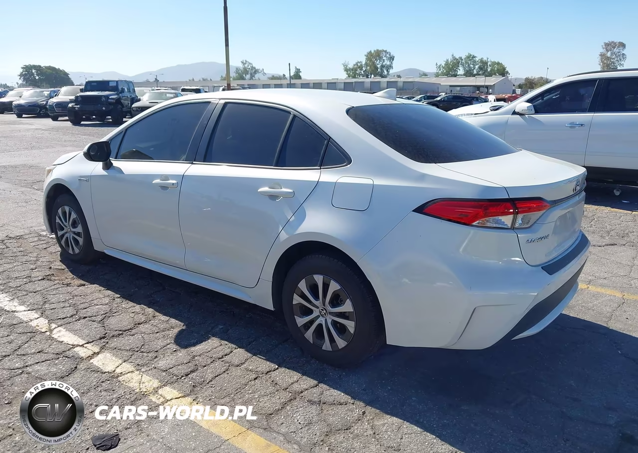 2021 Toyota Corolla Hybrid Le VIN:JTDEAMDE1MJ029216 - 3