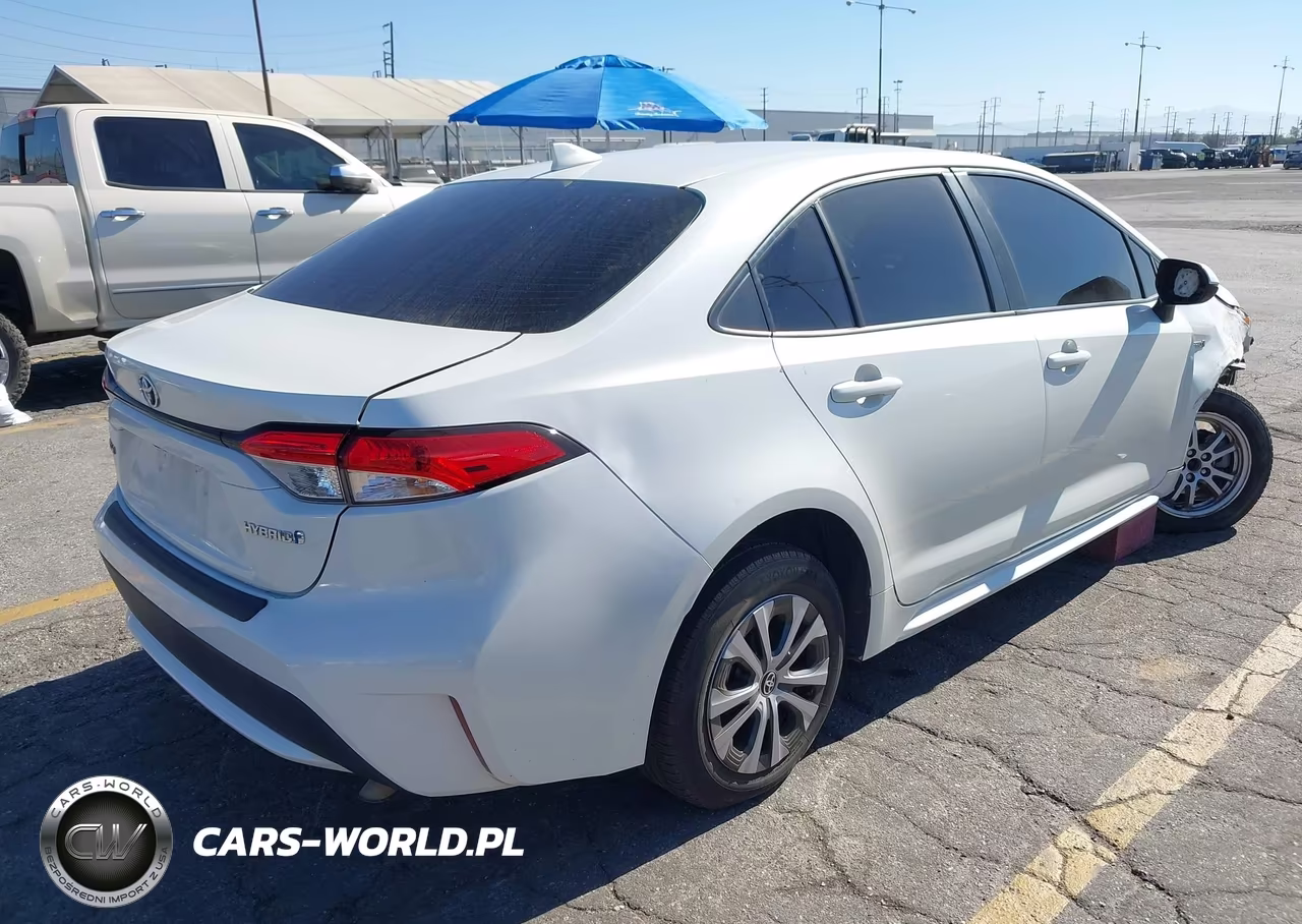 2021 Toyota Corolla Hybrid Le VIN:JTDEAMDE1MJ029216 - 4