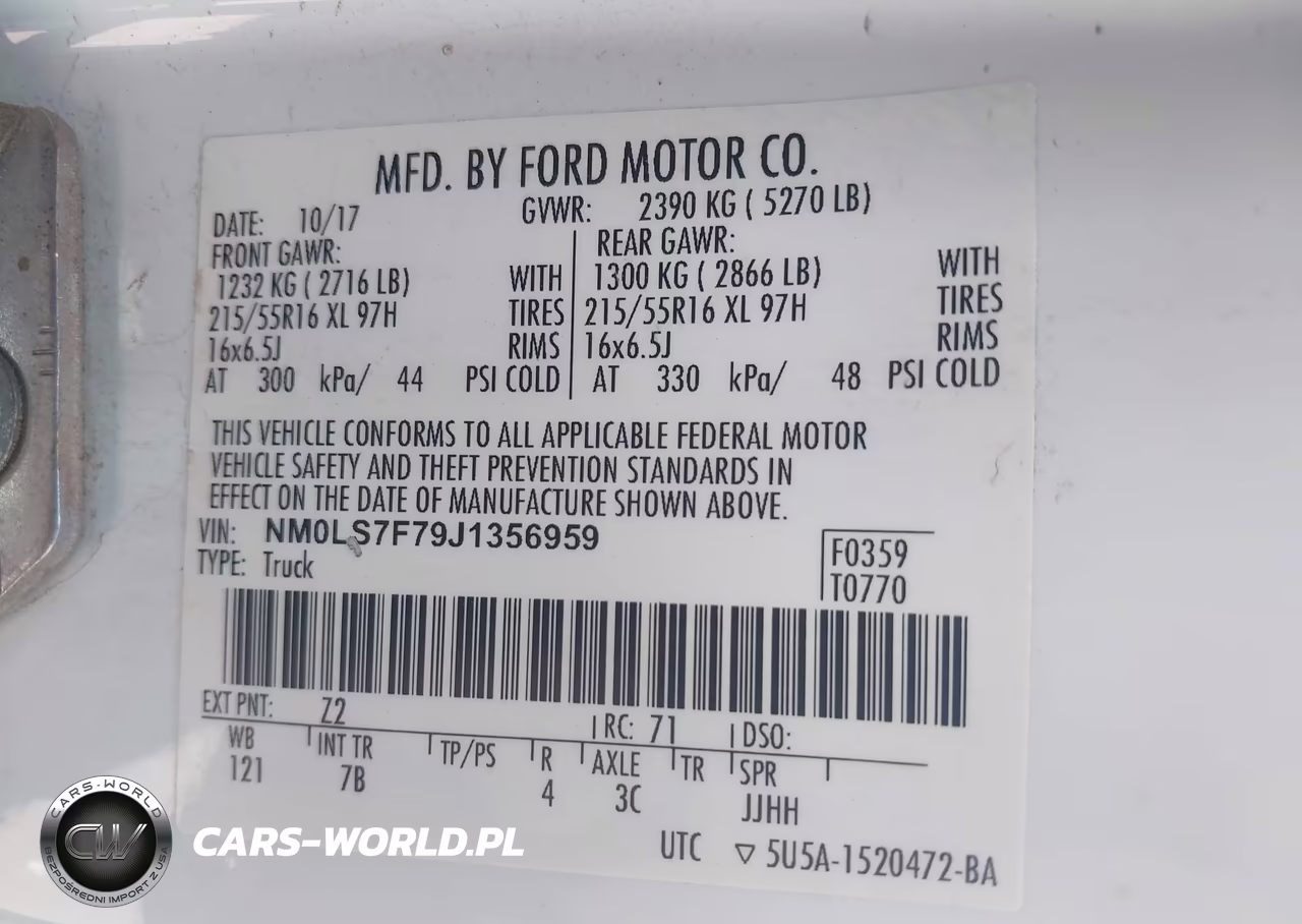 2018 Ford Transit Connect Xlt VIN:NM0LS7F79J1356959 - 9