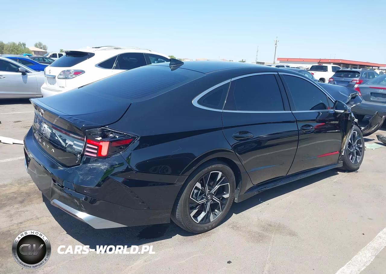 2025 Hyundai Sonata Sel VIN:KMHL64JA2SA507758 - 4