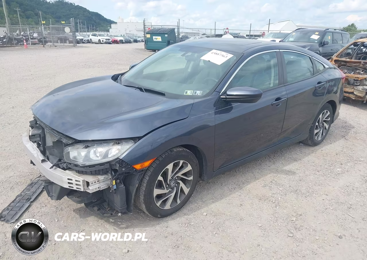 2017 Honda Civic Ex VIN:2HGFC2F75HH577326 - 2