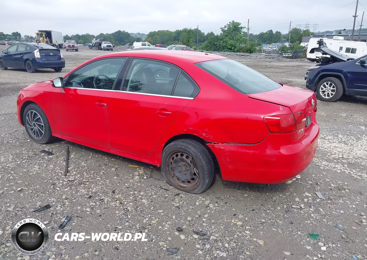 2013 Volkswagen Jetta 2.5L Se VIN:3VWDP7AJ7DM284031 - 3
