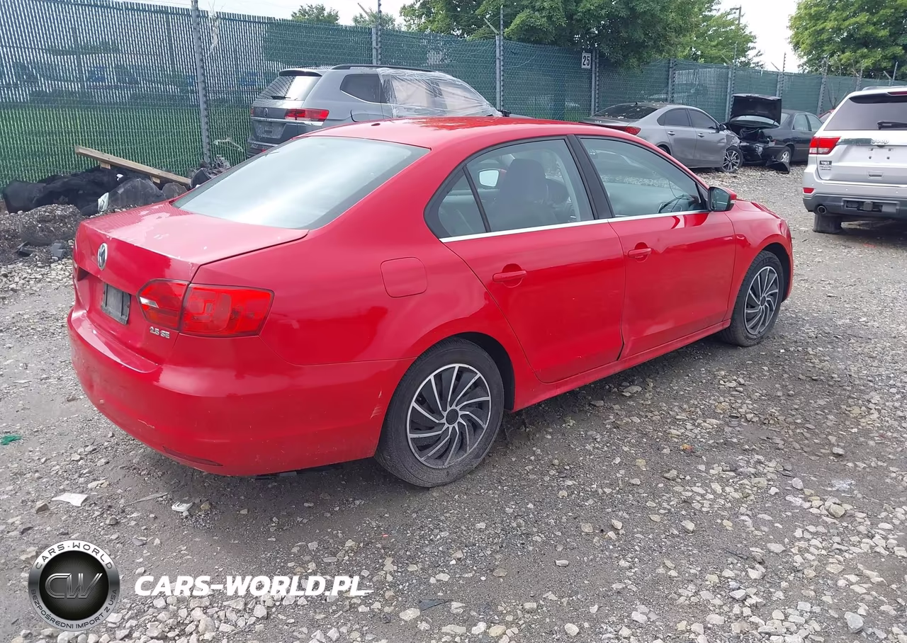2013 Volkswagen Jetta 2.5L Se VIN:3VWDP7AJ7DM284031 - 4