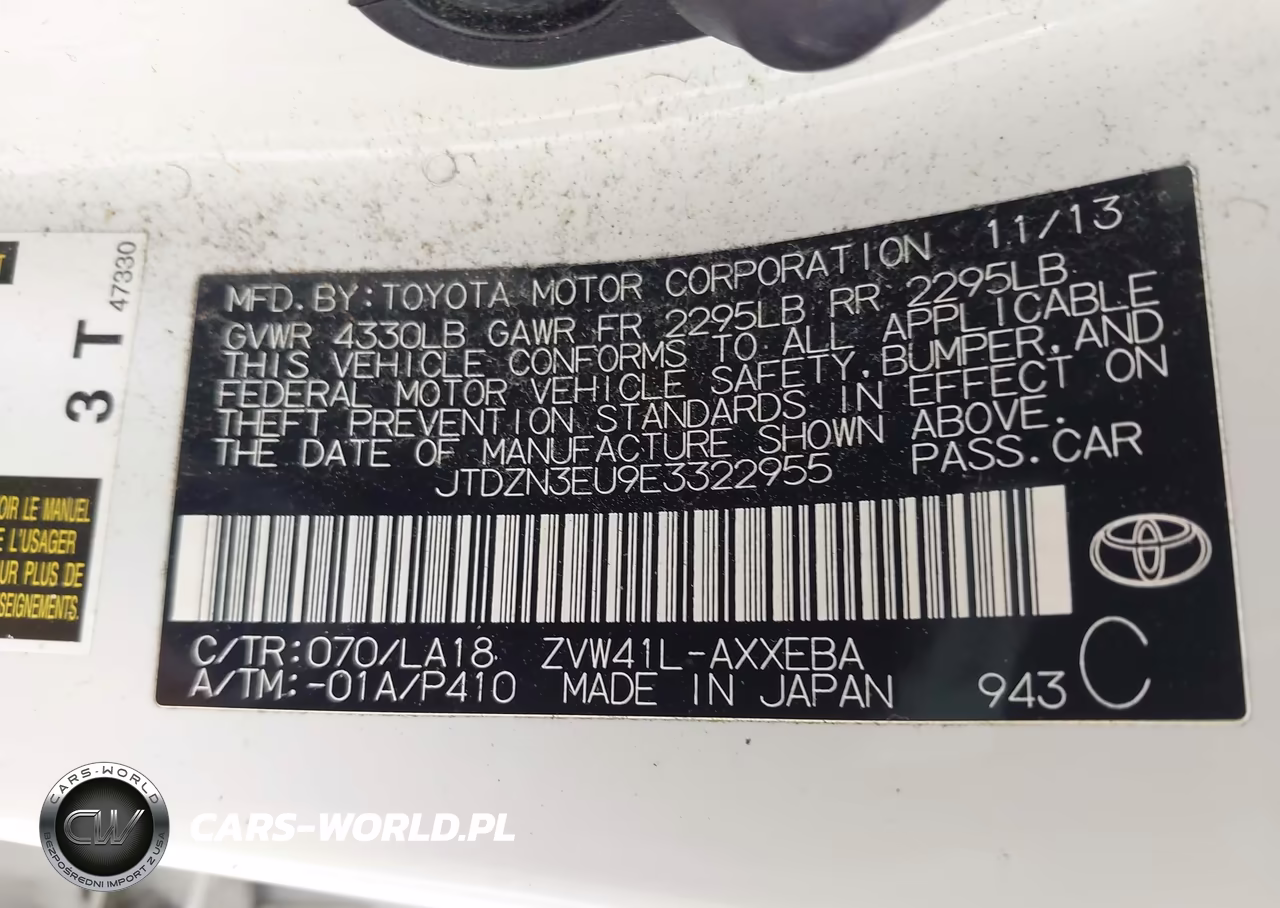 2014 Toyota Prius V Five VIN:JTDZN3EU9E3322955 - 9