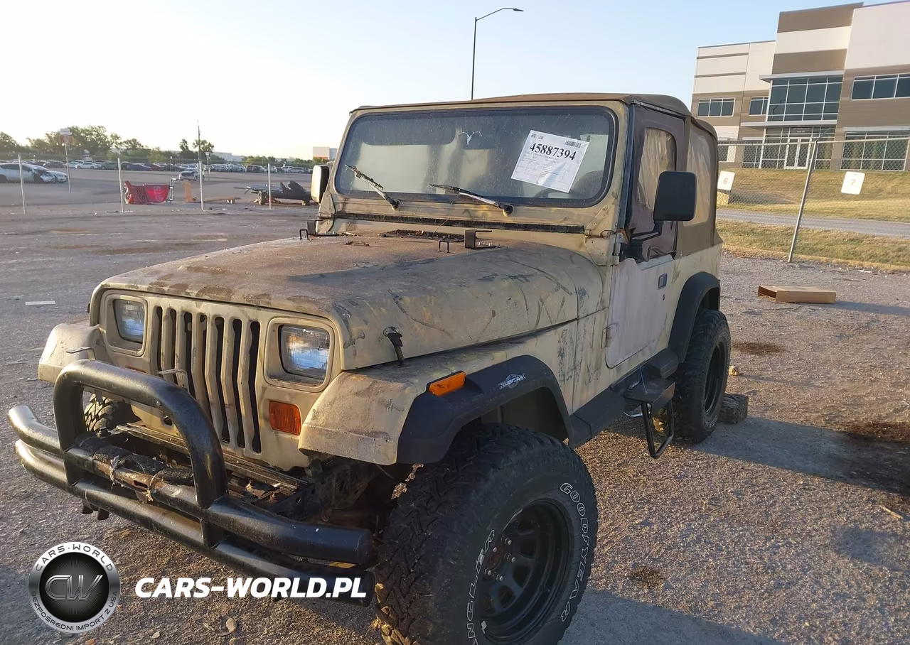 1992 Jeep Wrangler - Yj VIN:2J4FY29S4NJ536801 - 2