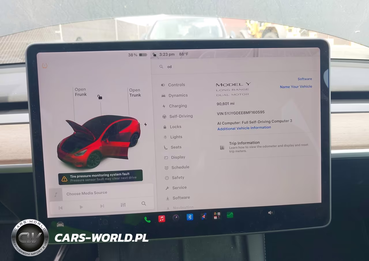 2021 Tesla Model Y Long Range Dual Motor All-Wheel Drive VIN:5YJYGDEE8MF160595 - 17