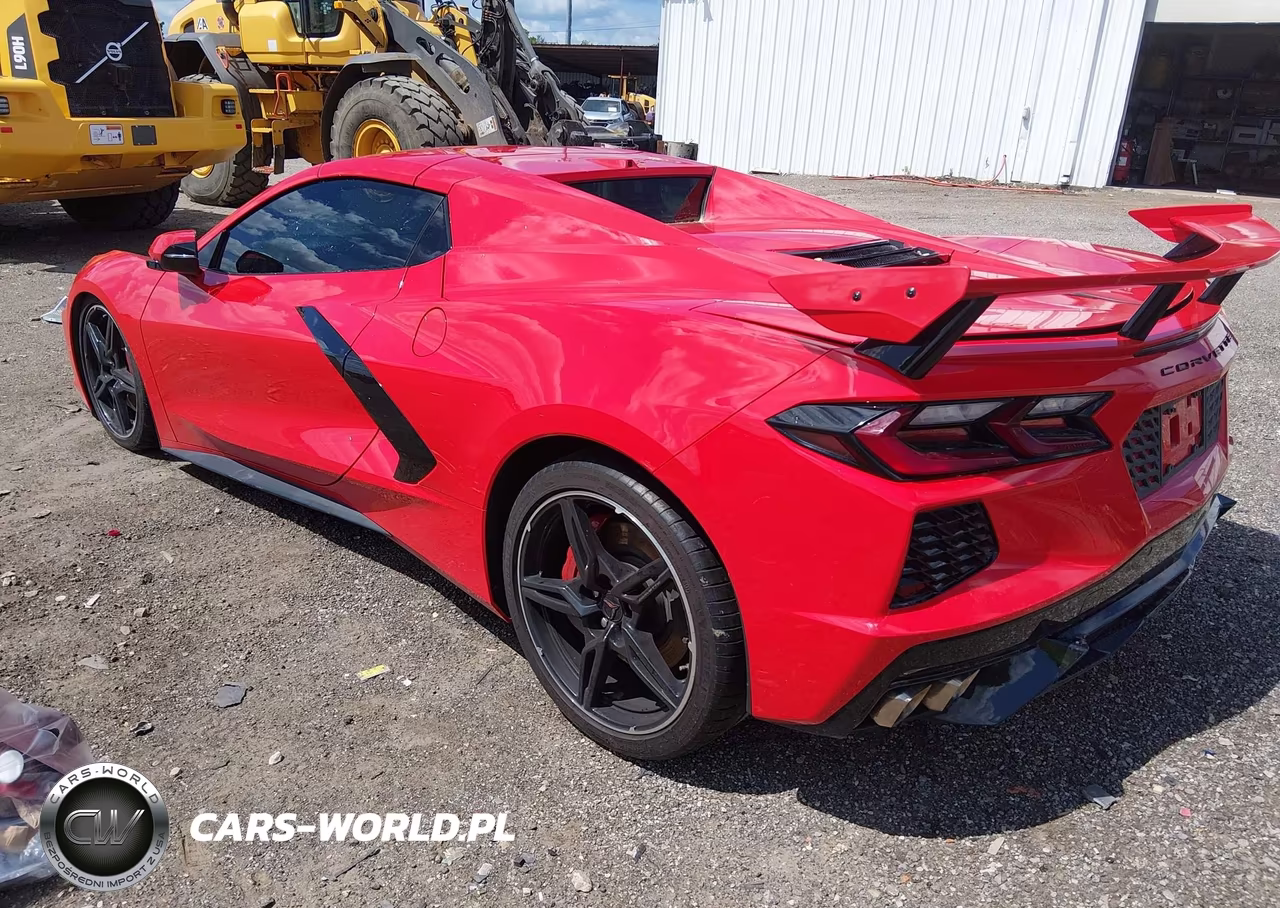 2022 Chevrolet Corvette Stingray Rwd 3Lt VIN:1G1YC3D45N5115642 - 3