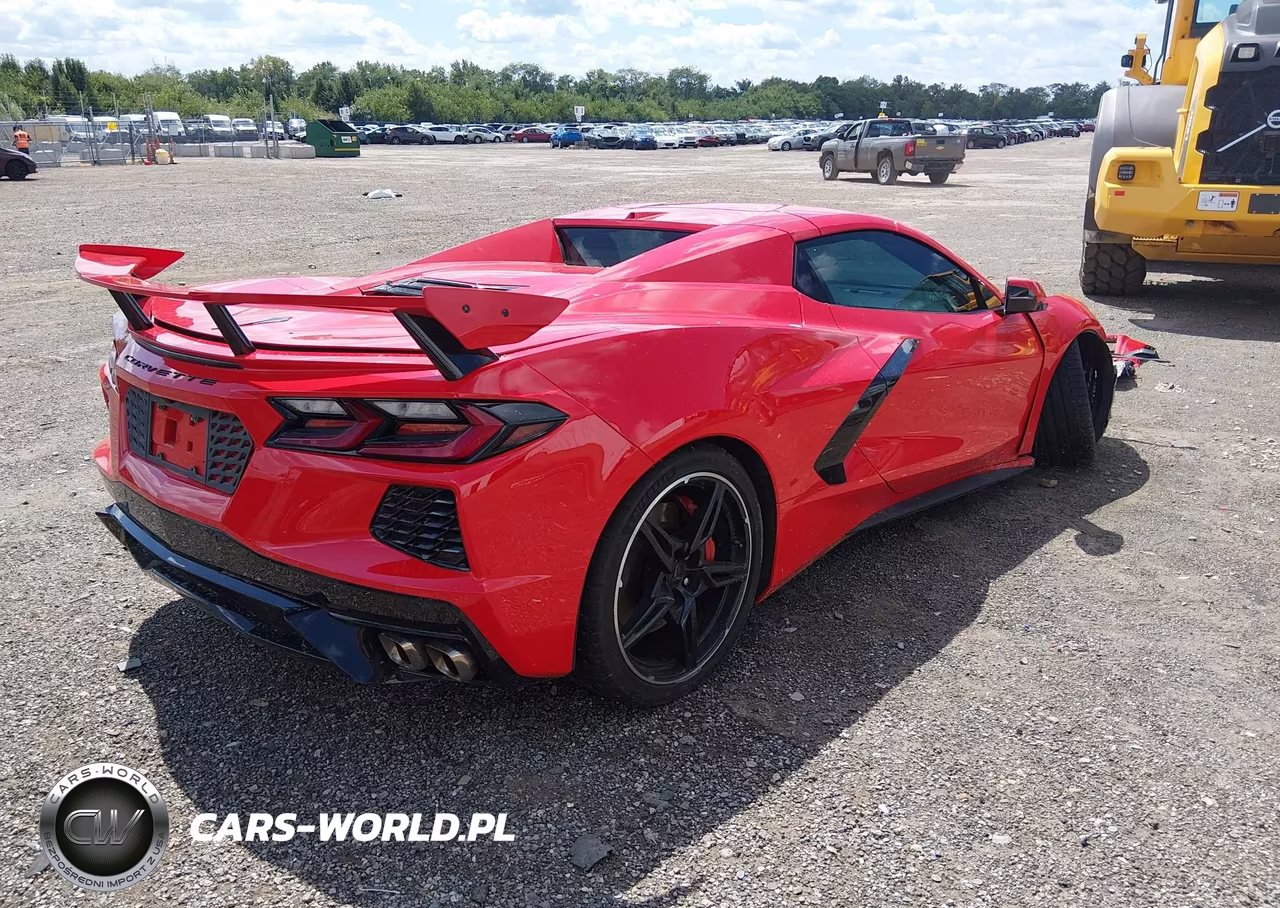 2022 Chevrolet Corvette Stingray Rwd 3Lt VIN:1G1YC3D45N5115642 - 4