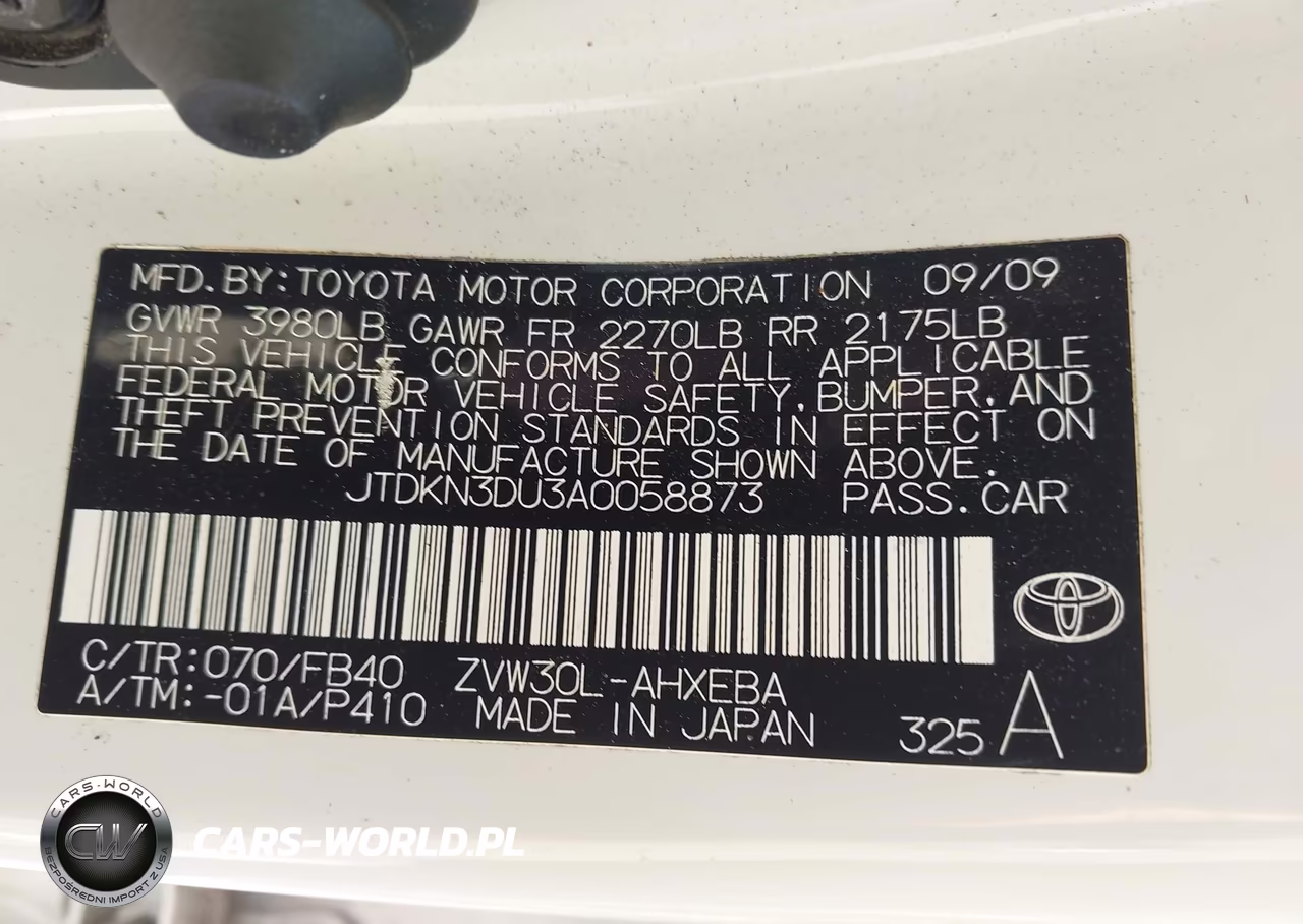 2010 Toyota Prius Ii VIN:JTDKN3DU3A0058873 - 9