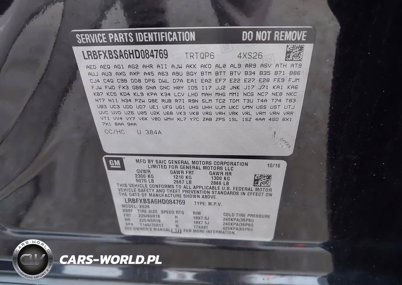 2017 Buick Envision Essence VIN:LRBFXBSA6HD084769 - 9