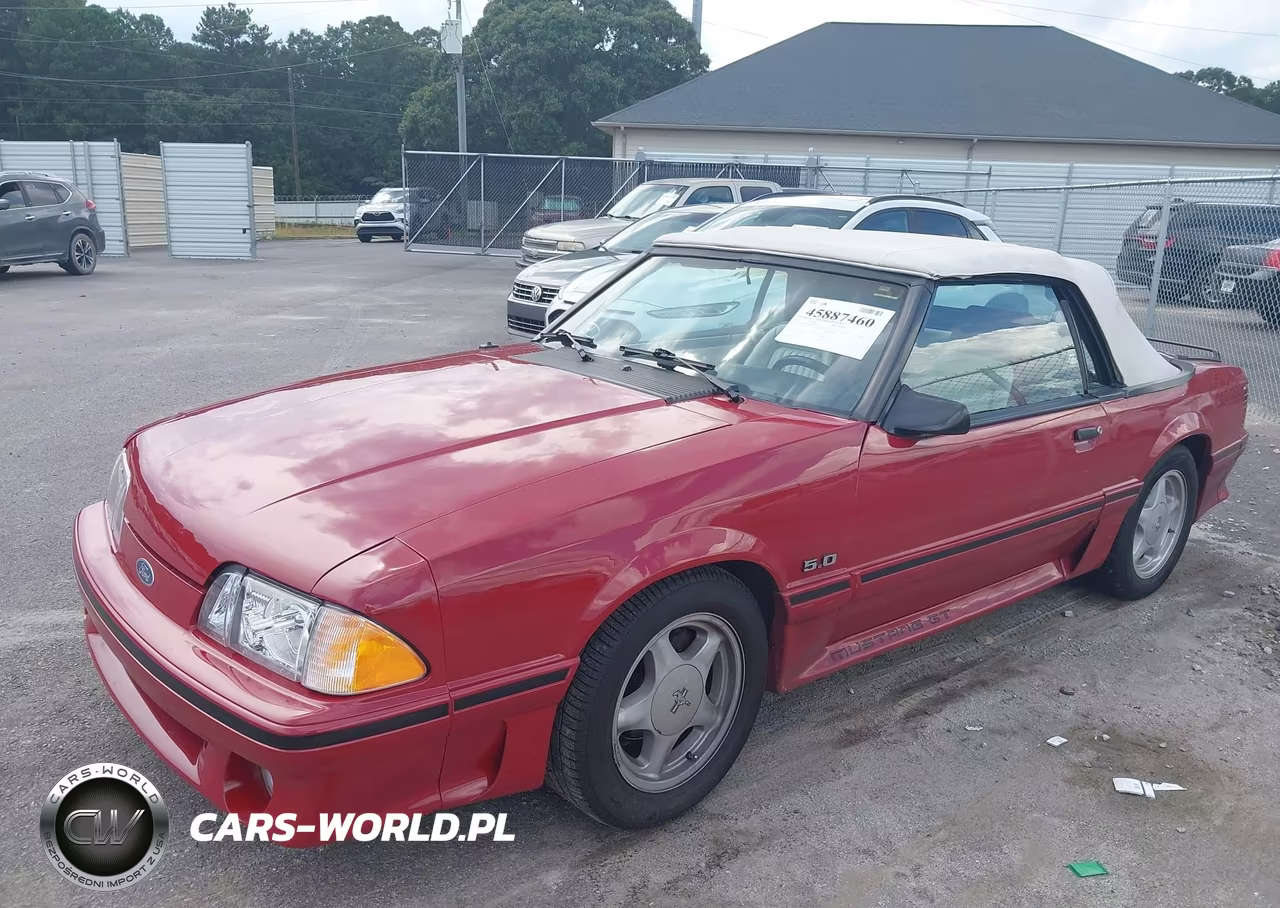 1987 Ford Mustang Gt VIN:1FABP45EXHF238369 - 2