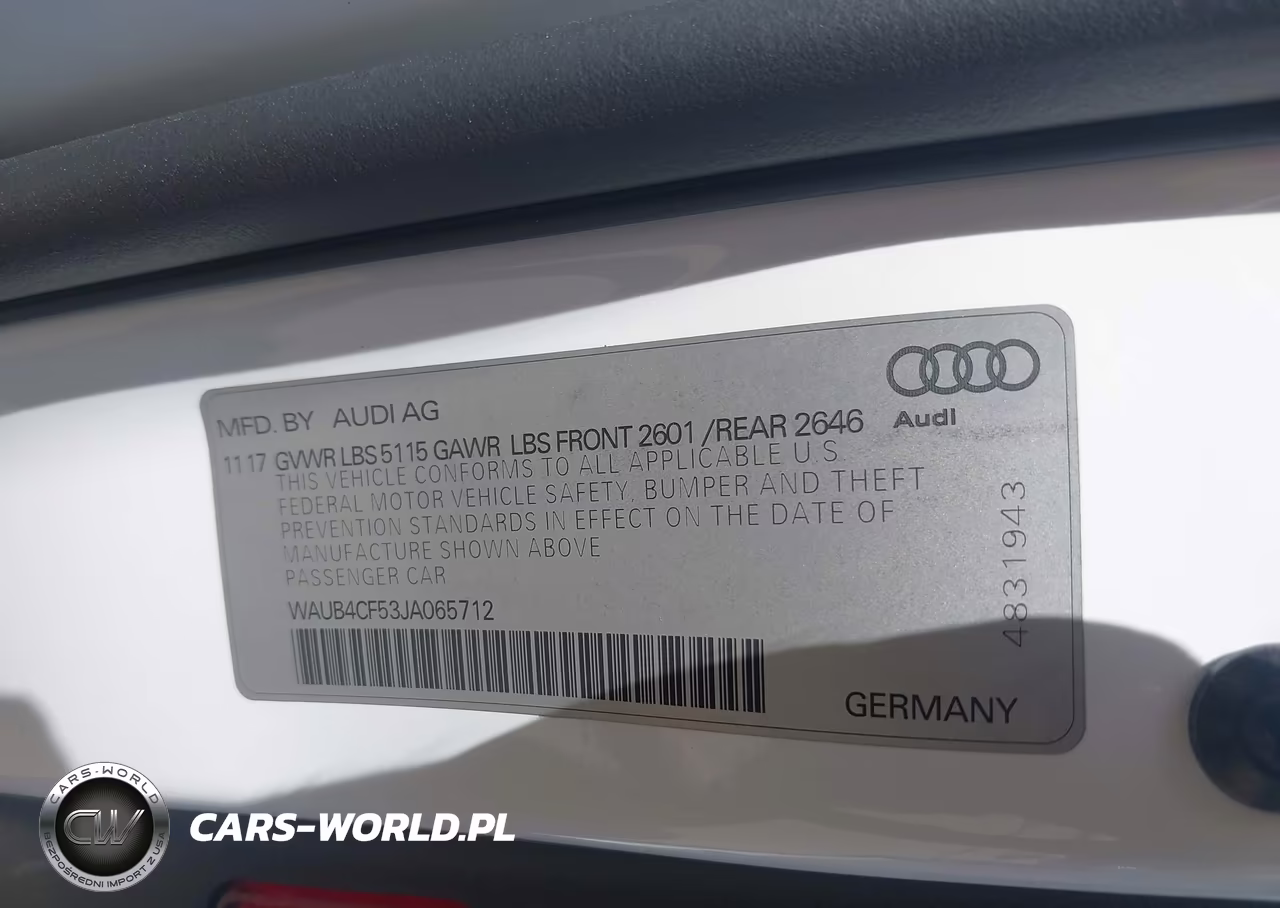2018 Audi S5 3.0T Premium Plus VIN:WAUB4CF53JA065712 - 9