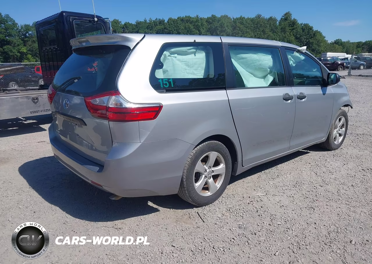 2016 Toyota Sienna L 7 Passenger VIN:5TDZK3DC0GS693148 - 4