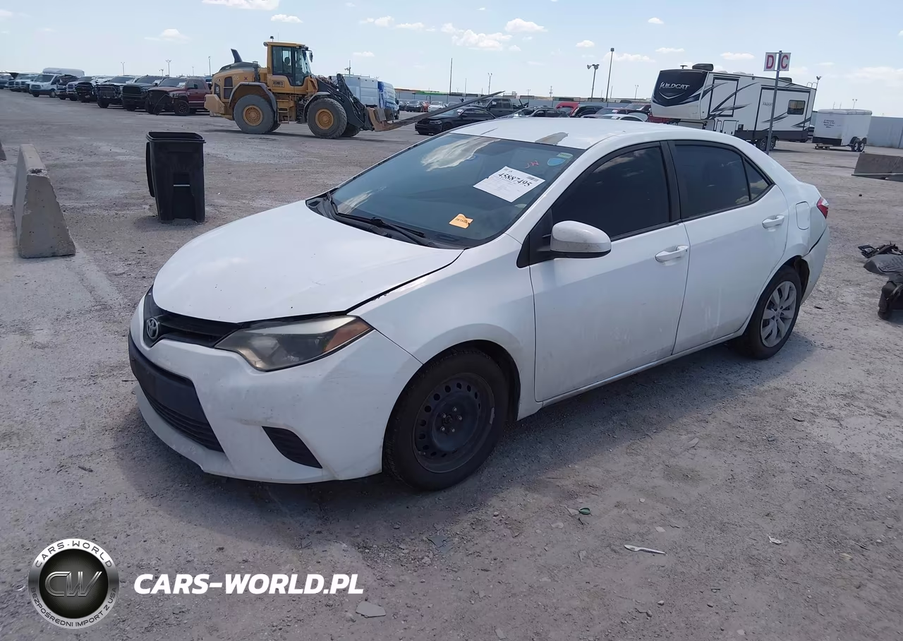 2014 Toyota Corolla Le VIN:5YFBURHE6EP010806 - 2