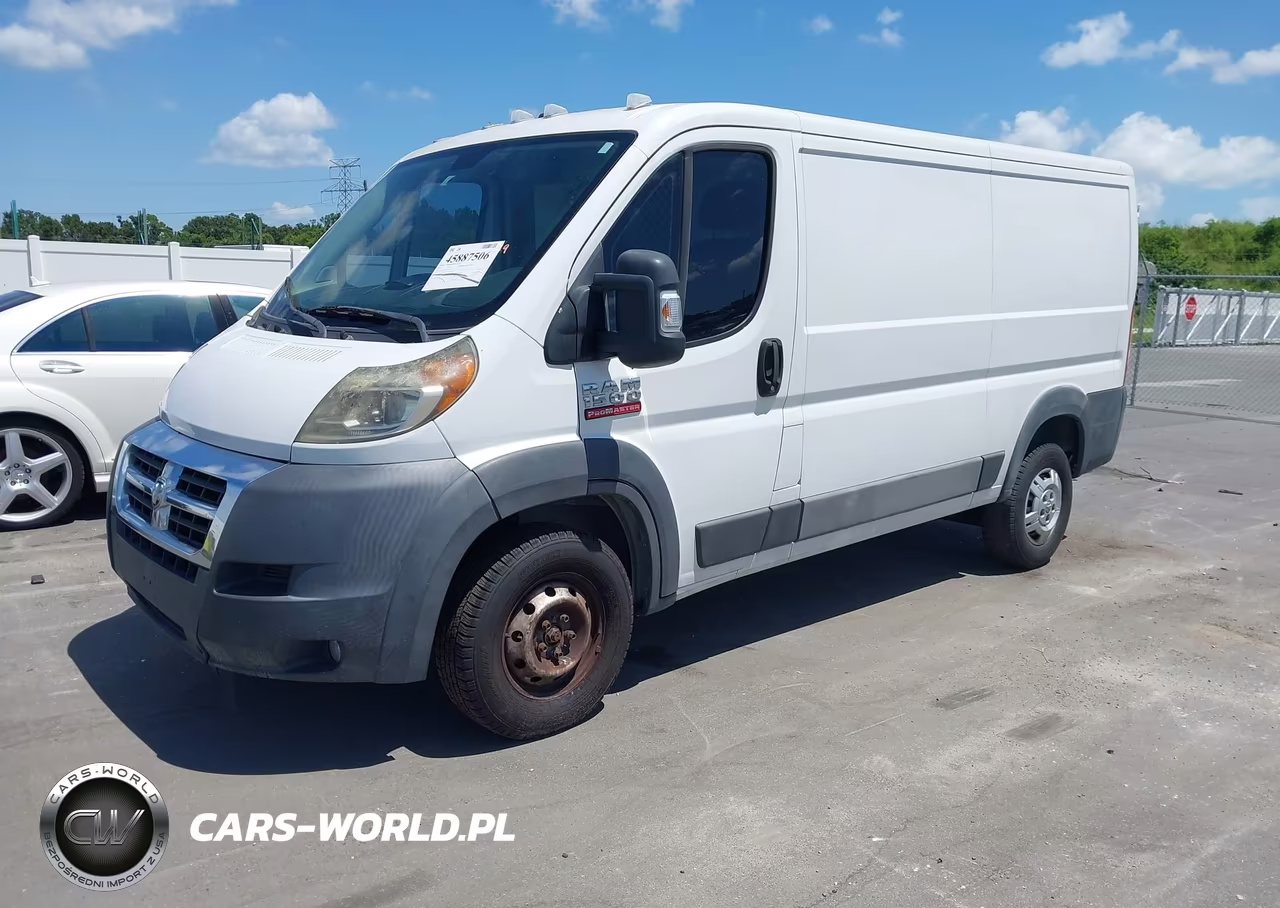 2016 Ram Promaster 1500 Low Roof VIN:3C6TRVAG9GE118519 - 2