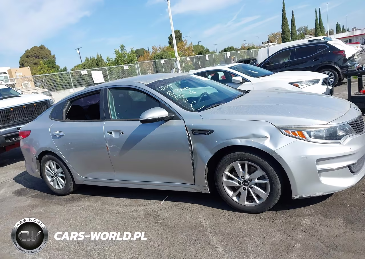2016 Kia Optima Lx VIN:5XXGT4L30GG020034 - 12