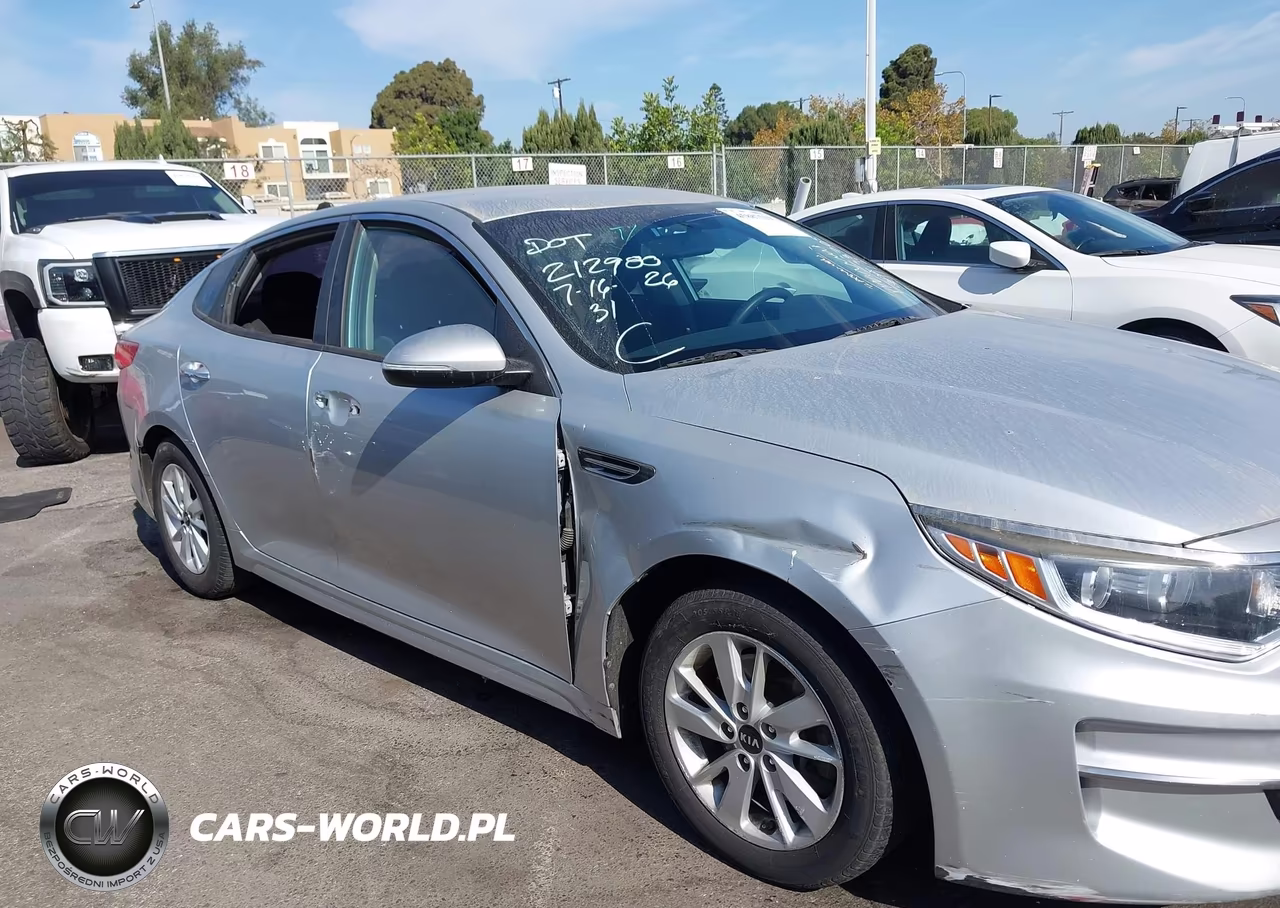 2016 Kia Optima Lx VIN:5XXGT4L30GG020034 - 6