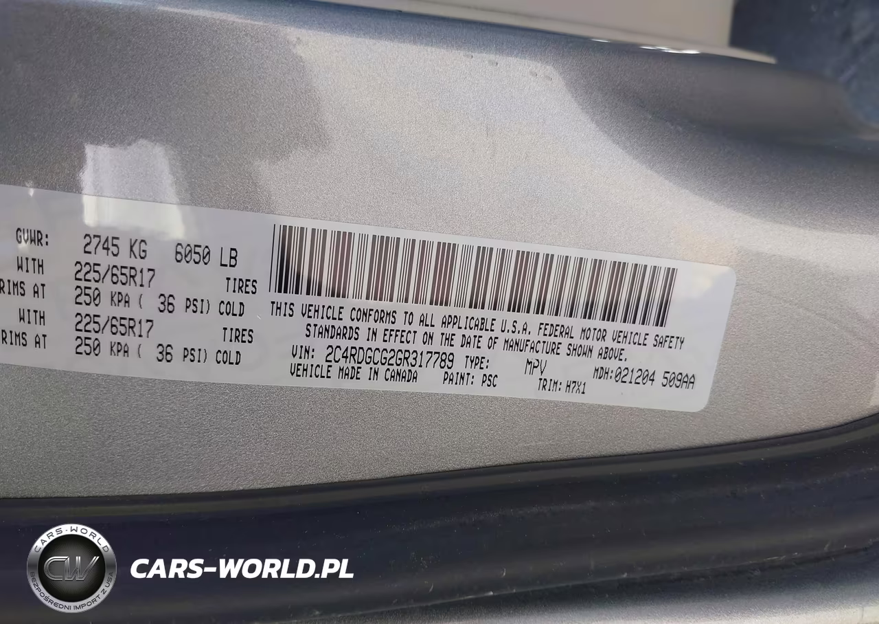 2016 Dodge Grand Caravan Sxt VIN:2C4RDGCG2GR317789 - 9