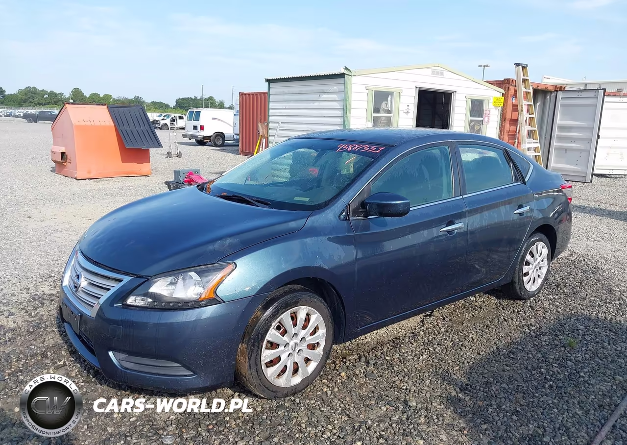 2015 Nissan Sentra Sv VIN:3N1AB7AP4FY311466 - 2