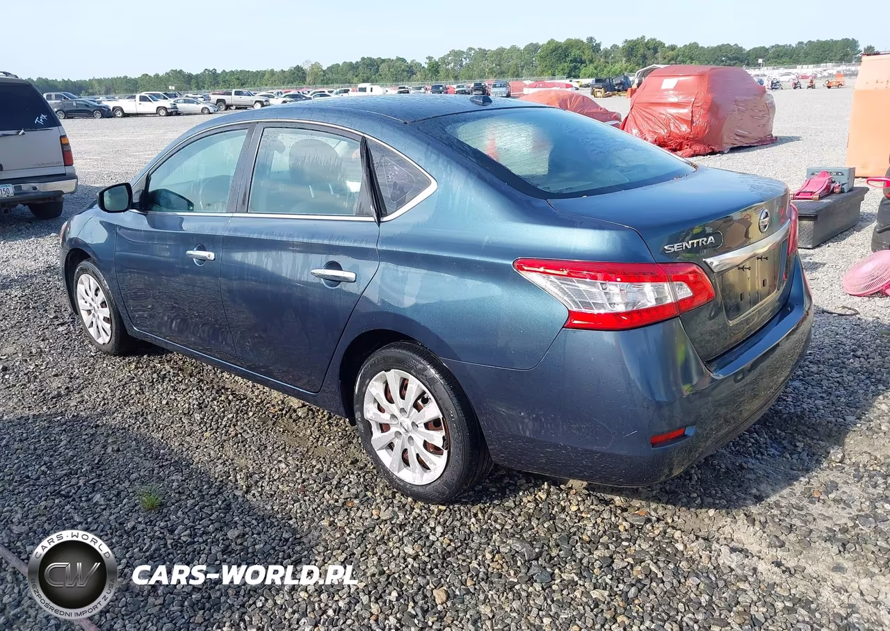 2015 Nissan Sentra Sv VIN:3N1AB7AP4FY311466 - 3