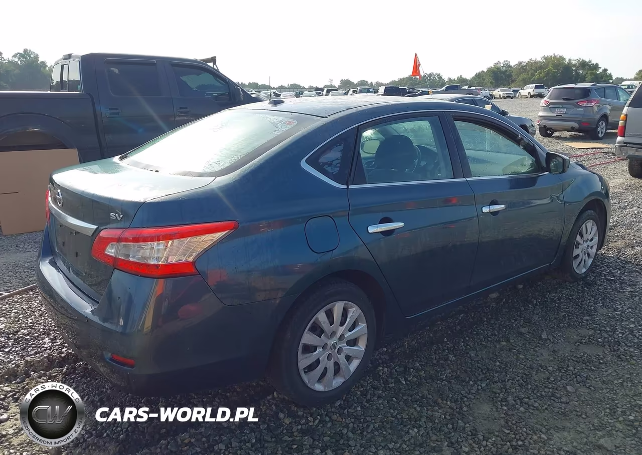 2015 Nissan Sentra Sv VIN:3N1AB7AP4FY311466 - 4