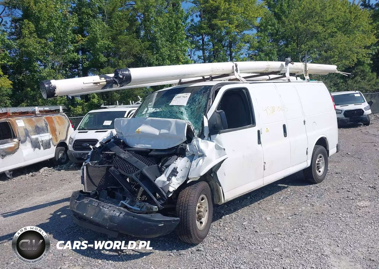 2014 Chevrolet Express 2500 Work Van VIN:1GCWGFCA6E1103261 - 2
