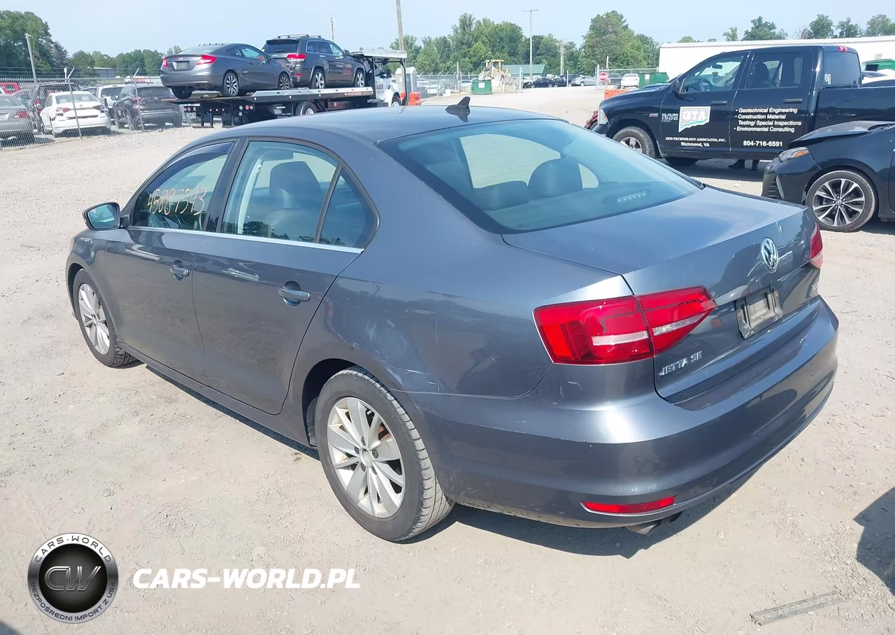 2015 Volkswagen Jetta 1.8T Se VIN:3VWD17AJ1FM230552 - 3