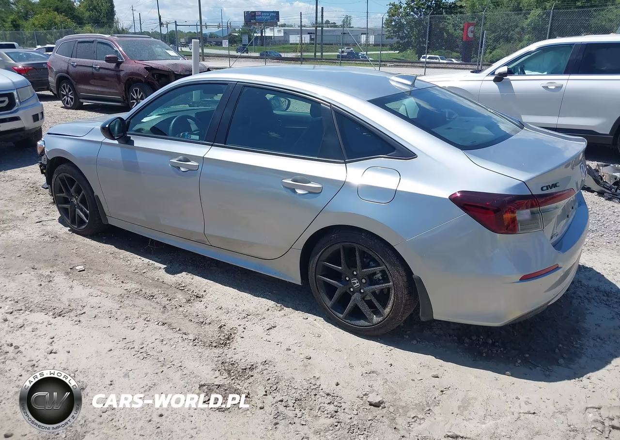 2026 Honda Civic Sport VIN:2HGFE2F55TH560365 - 3