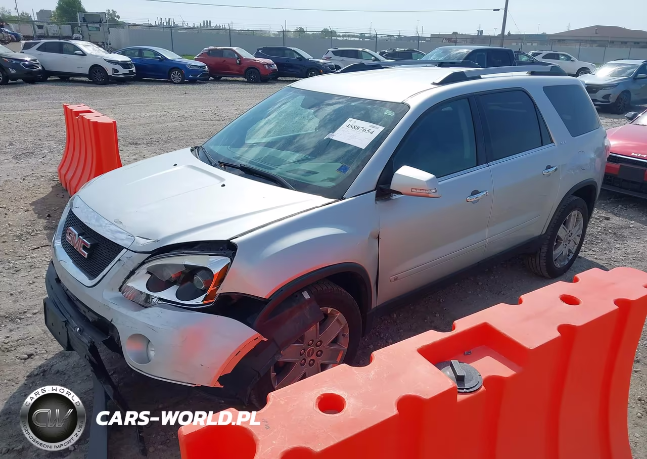 2010 GMC Acadia Slt-2 VIN:1GKLRNEDXAJ175089 - 2