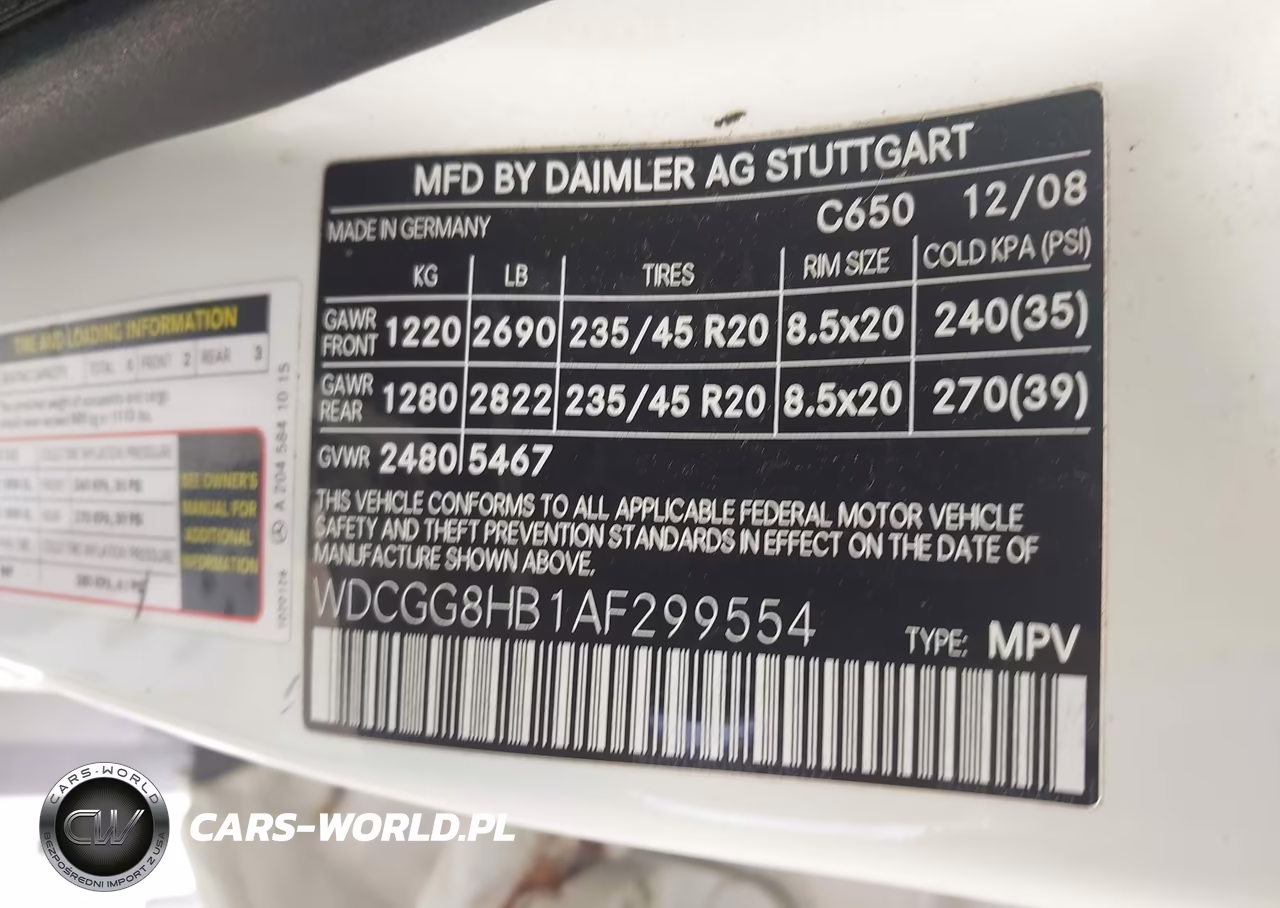 2010 Mercedes-Benz Glk 350 4Matic VIN:WDCGG8HB1AF299554 - 9