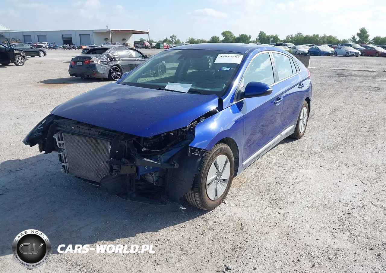2021 Hyundai Ioniq Hybrid Se VIN:KMHC75LC9MU255039 - 2