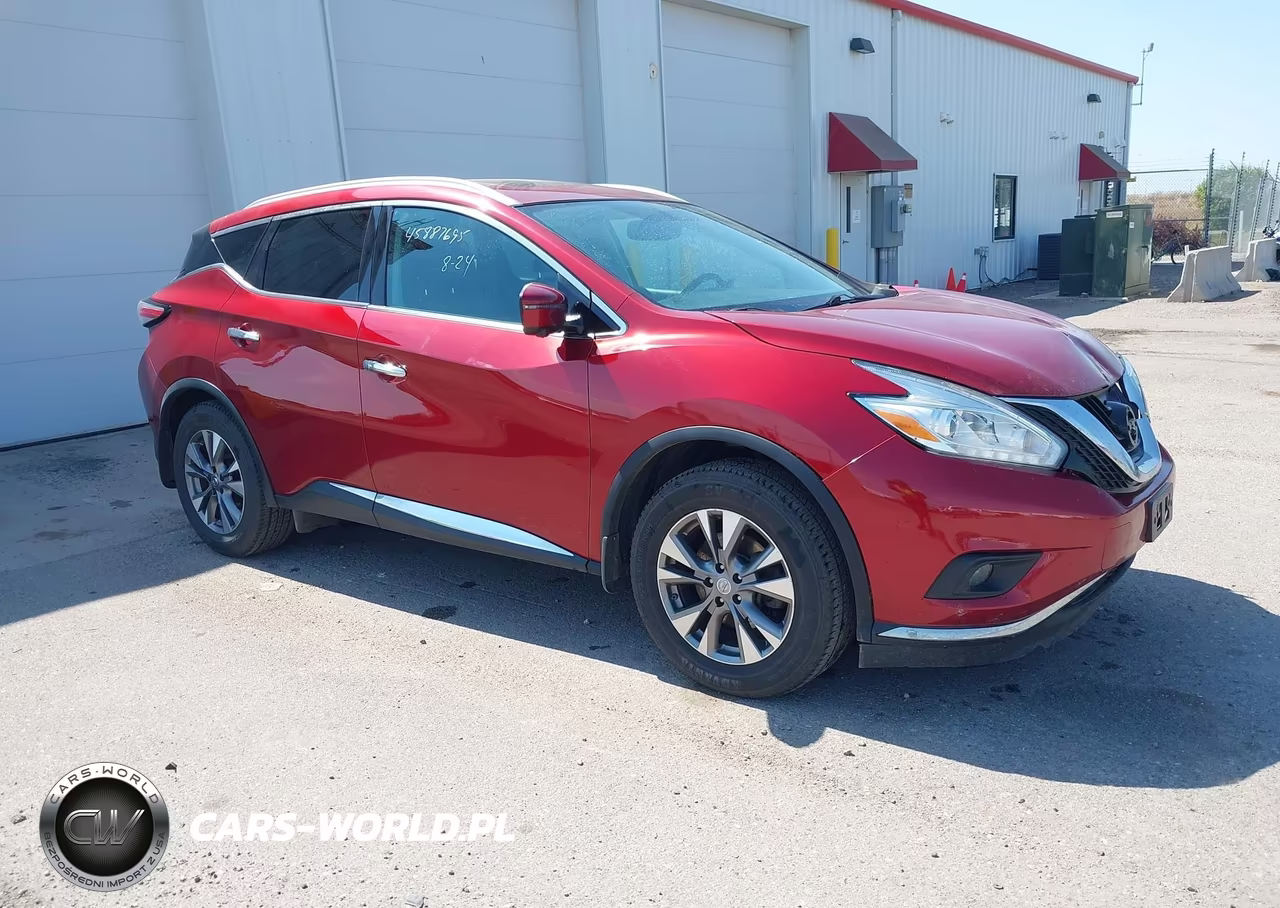2017 Nissan Murano Sl VIN:5N1AZ2MH9HN169773 - 1
