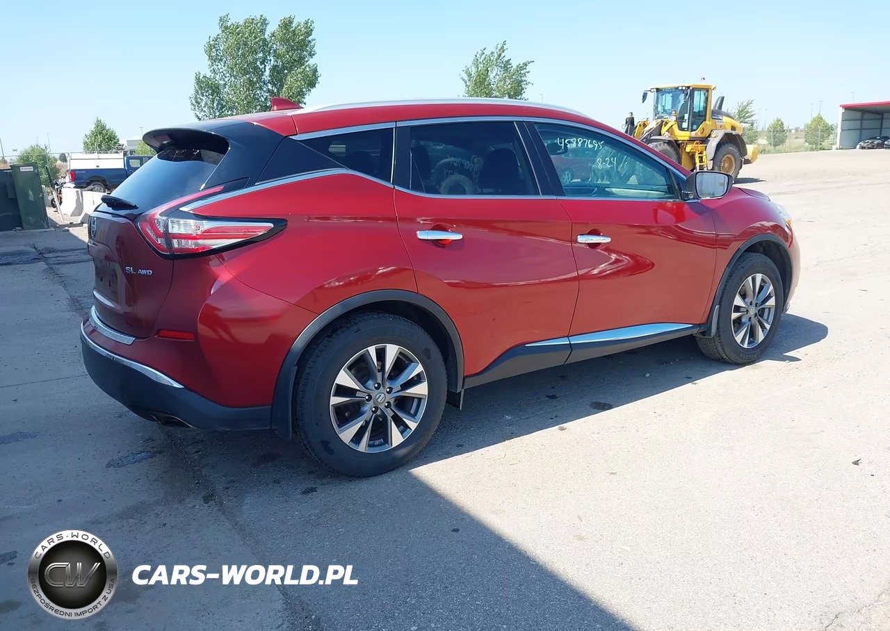 2017 Nissan Murano Sl VIN:5N1AZ2MH9HN169773 - 4