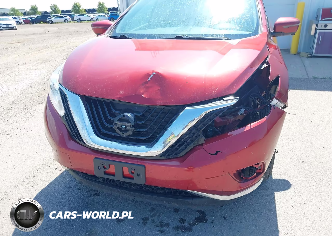2017 Nissan Murano Sl VIN:5N1AZ2MH9HN169773 - 6