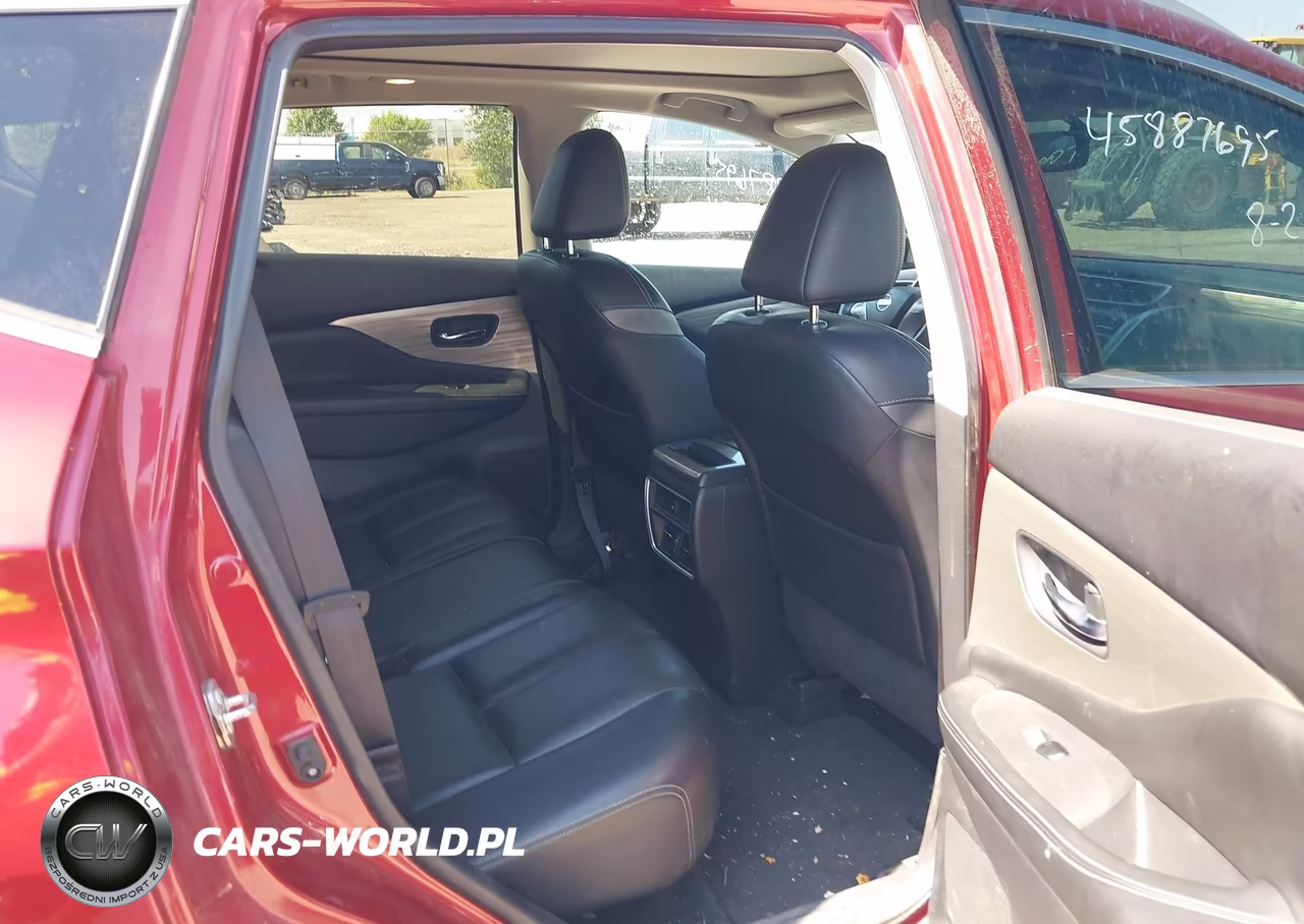 2017 Nissan Murano Sl VIN:5N1AZ2MH9HN169773 - 8