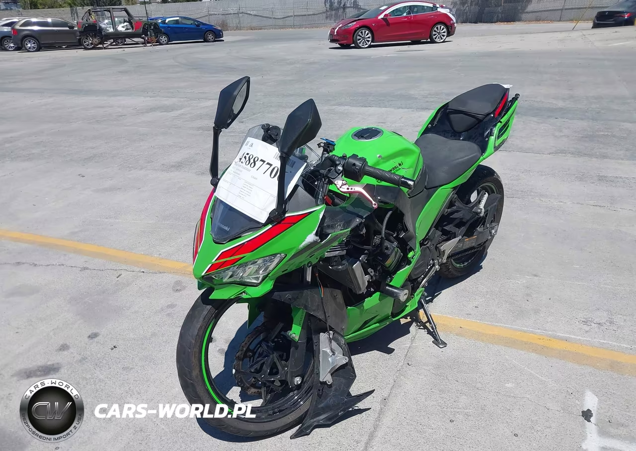 2023 Kawasaki Ex400 VIN:JKAEXKG10PDAR8023 - 2