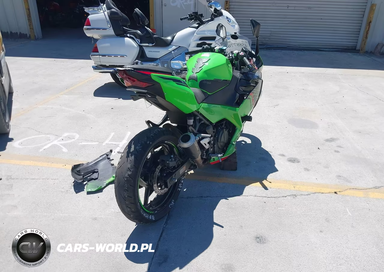 2023 Kawasaki Ex400 VIN:JKAEXKG10PDAR8023 - 4