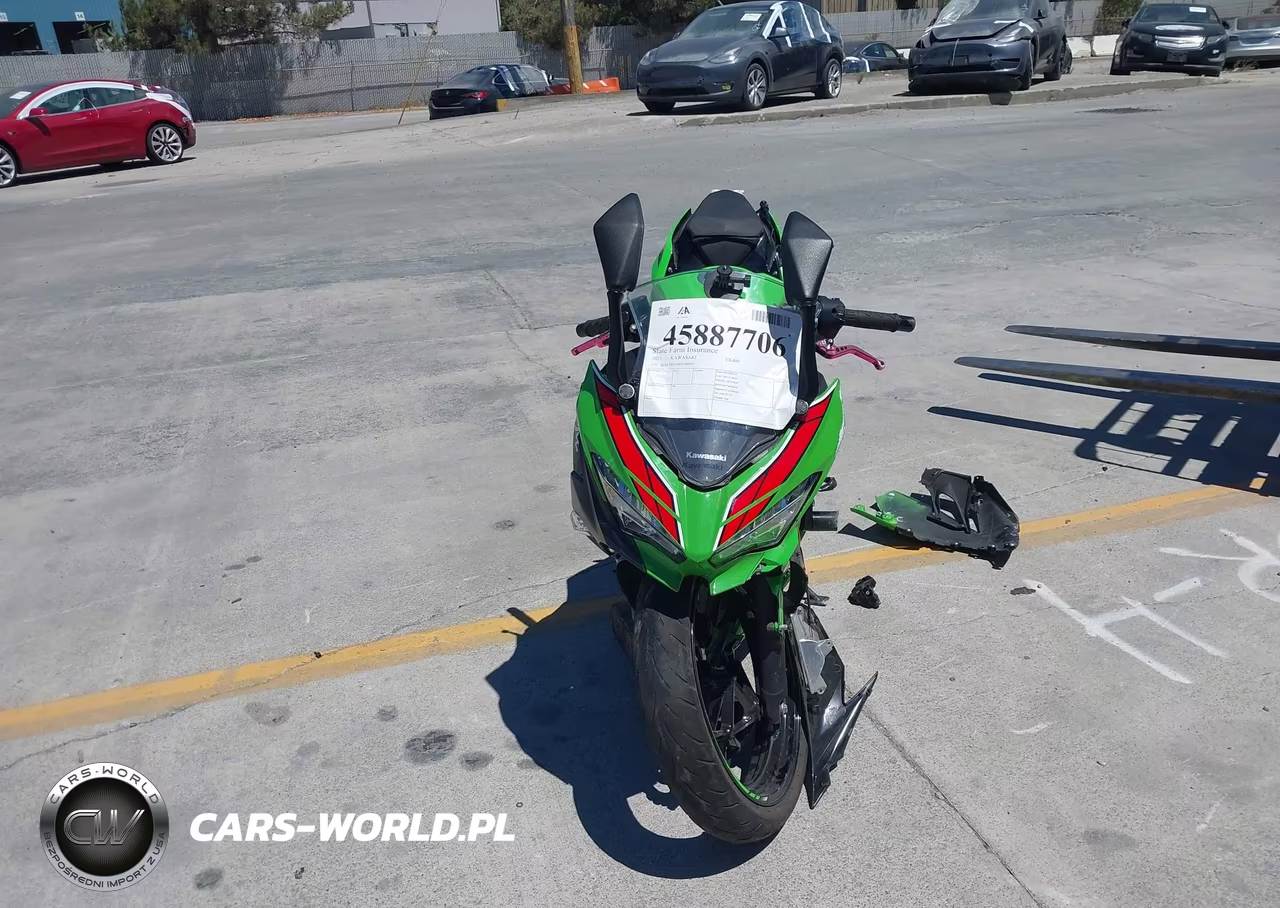 2023 Kawasaki Ex400 VIN:JKAEXKG10PDAR8023 - 5