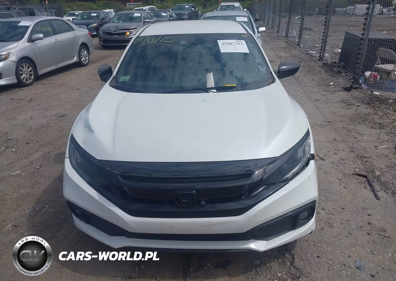 2020 Honda Civic Sport VIN:19XFC2E83LE024283 - 12