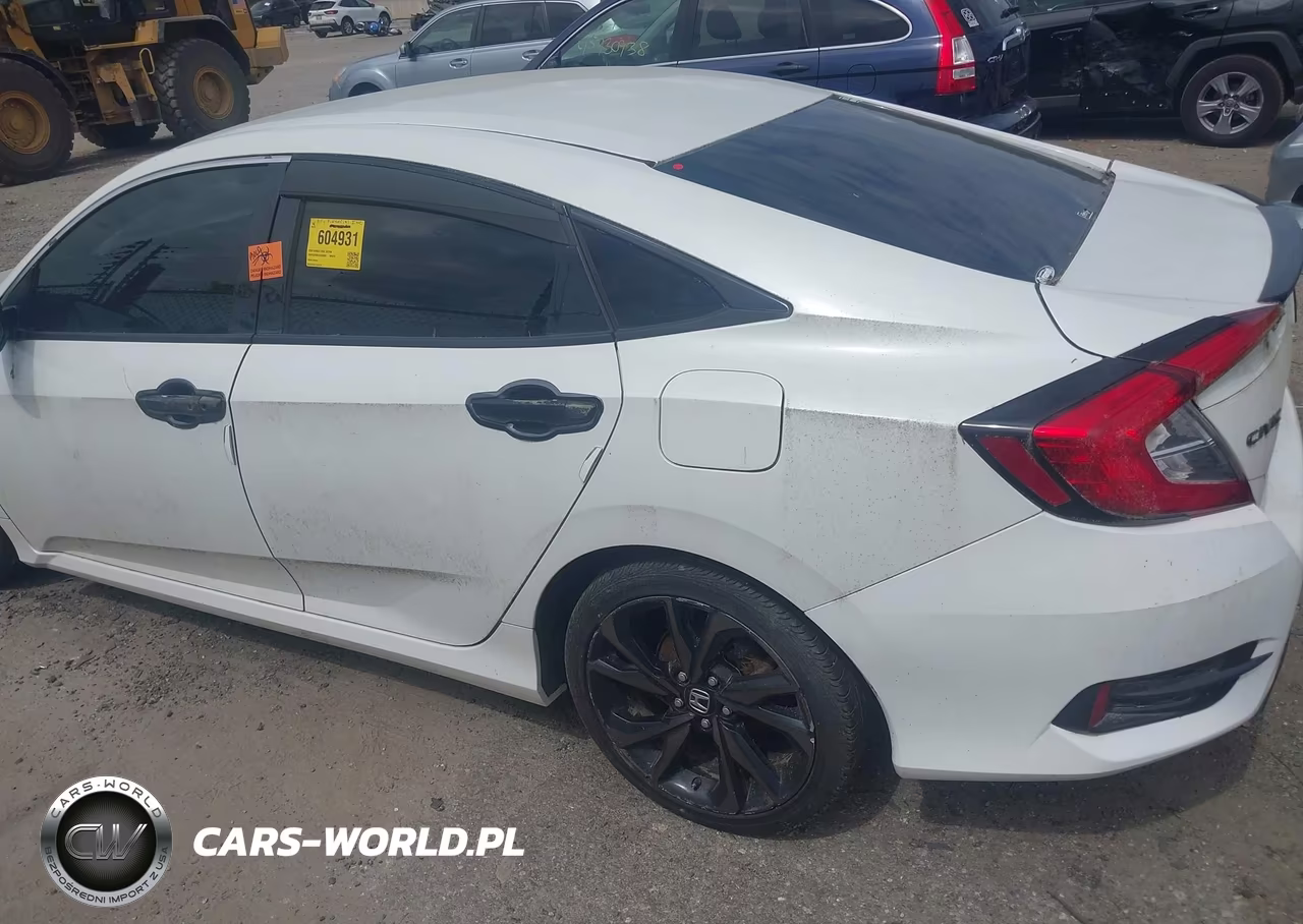 2020 Honda Civic Sport VIN:19XFC2E83LE024283 - 14
