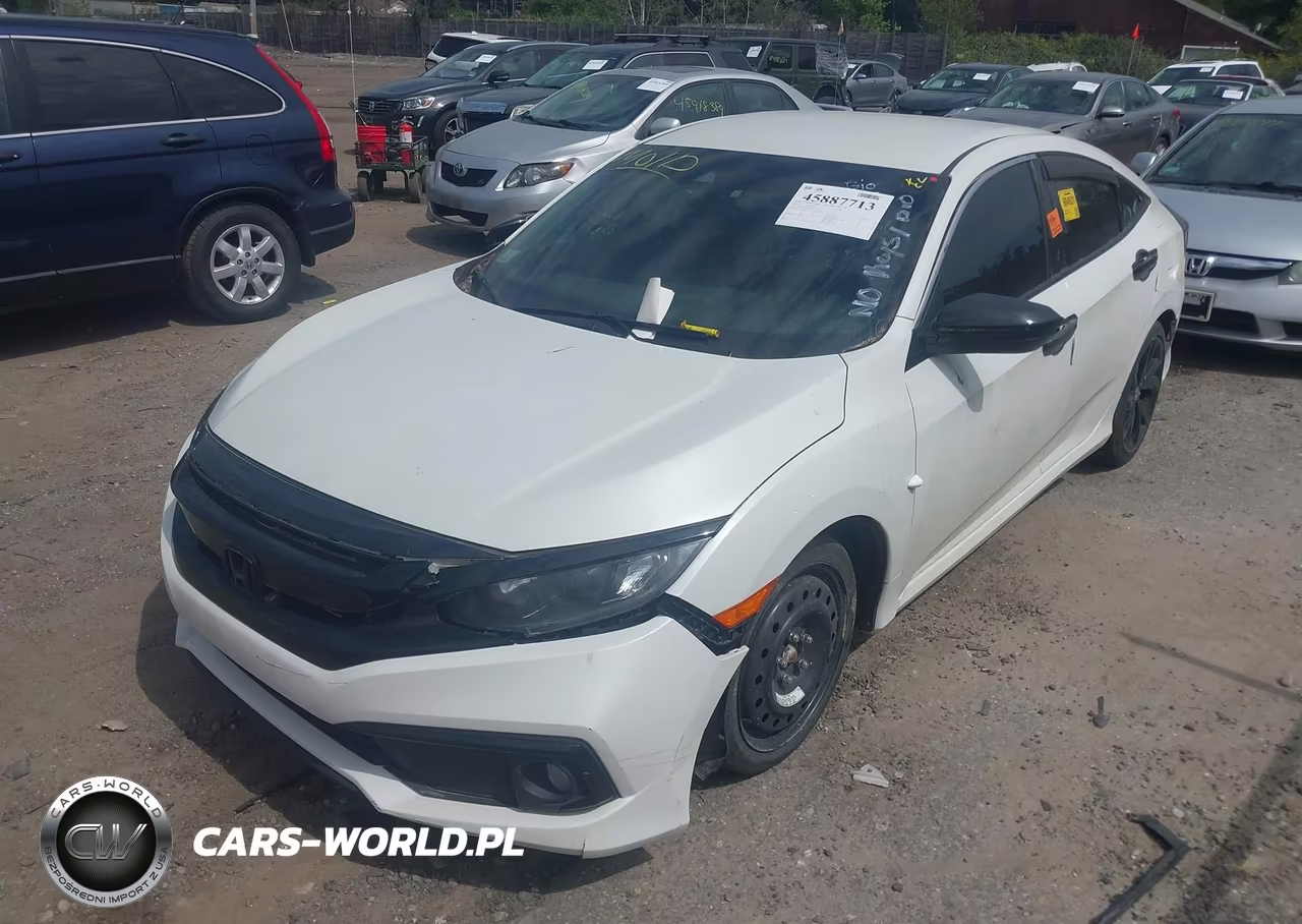 2020 Honda Civic Sport VIN:19XFC2E83LE024283 - 2