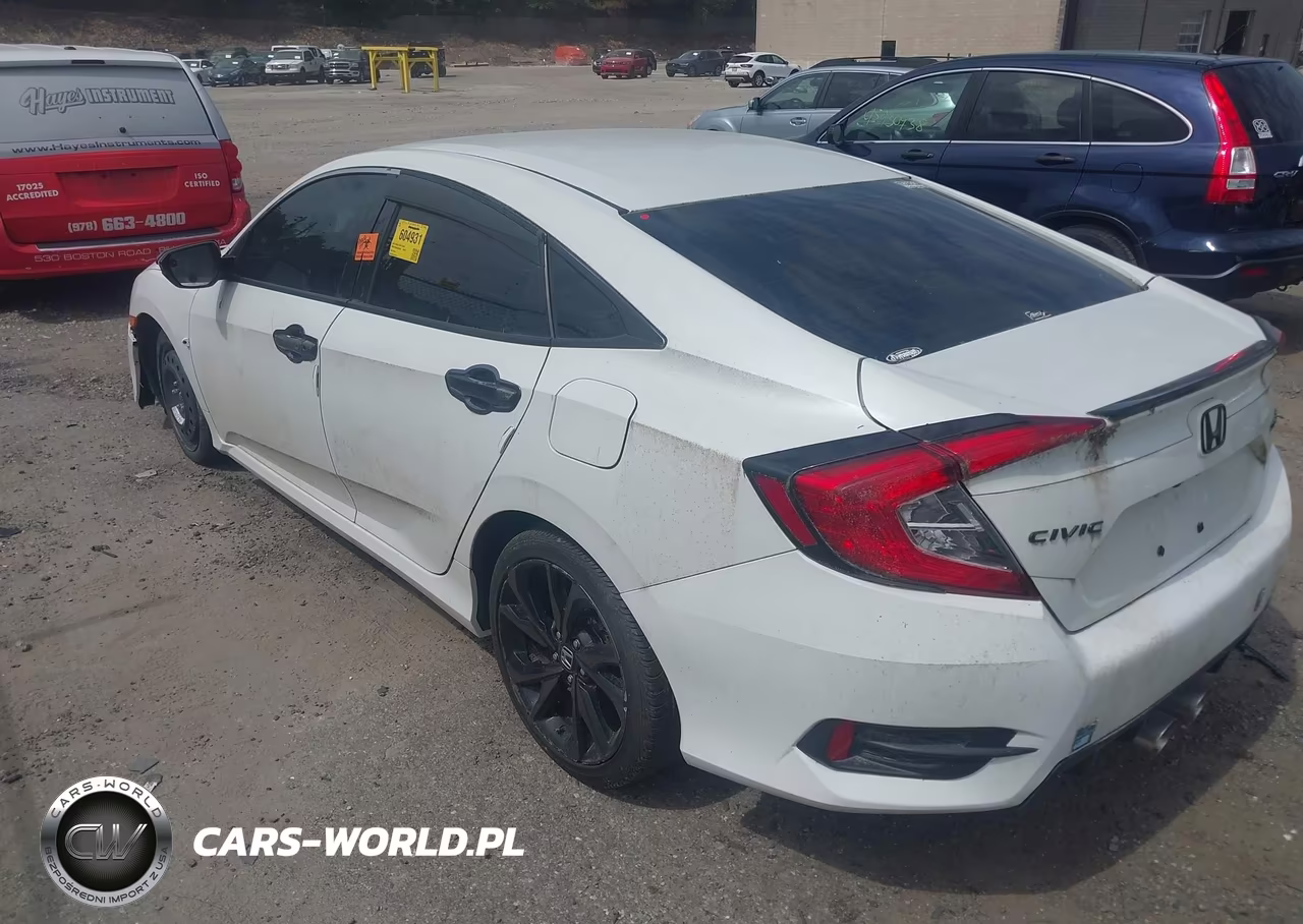 2020 Honda Civic Sport VIN:19XFC2E83LE024283 - 3