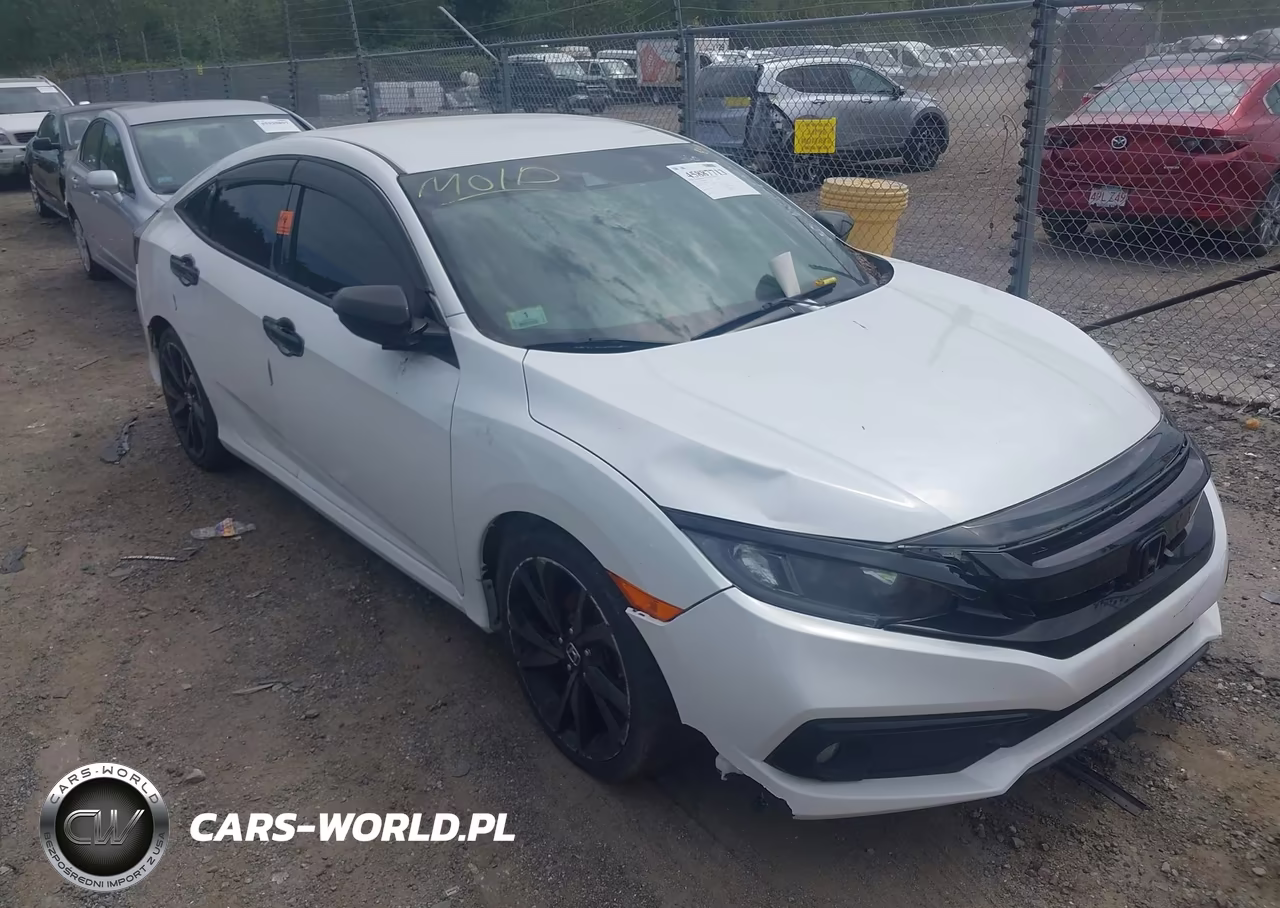 2020 Honda Civic Sport VIN:19XFC2E83LE024283 - 6