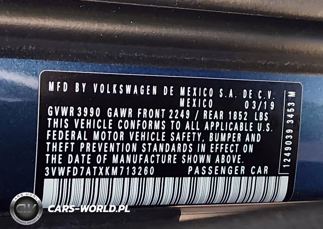 2019 Volkswagen Beetle 2.0T Final Edition Se-2.0T Final Edition Sel-2.0T S VIN:3VWFD7ATXKM713260 - 9
