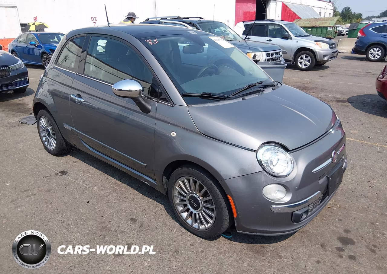 2012 Fiat 500 Lounge VIN:3C3CFFCR6CT111866 - 1